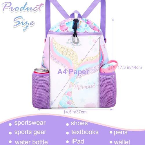 RHCPFOVR Mermaid Swim Bag for Kids