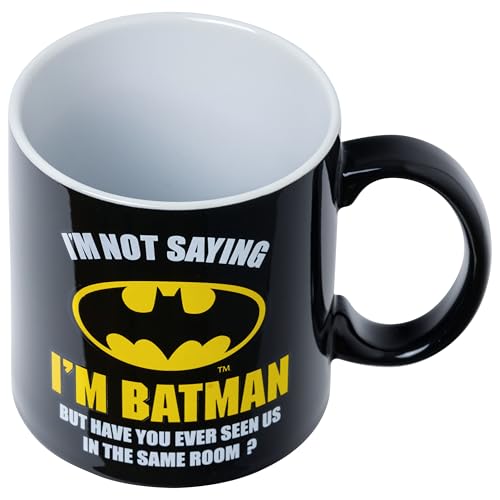 Taza de cerámica Batman 20oz Silver Buffalo miniatura 3