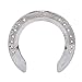Multi-Wits 4PCS Aluminum Alloy Horseshoes, Lightweight and Horse Riding Accessory for Racecourse and Farm, Non Slip and Wear Resistant (4)