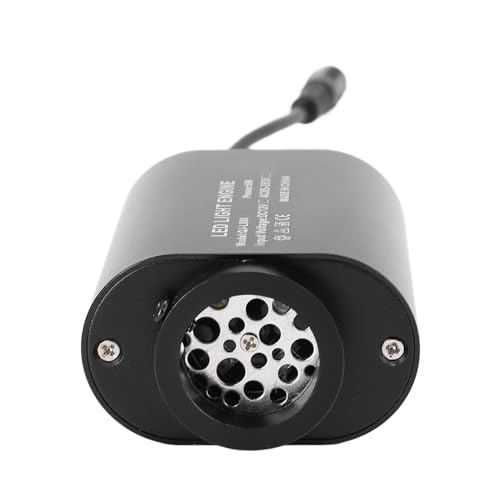 6W Fiber Optic Light RGBW Source Lumineuse Contrôle Miniature Twinkle Fiber Optic Starlight Kit pour la Voiture à Domicile (Prise UE)