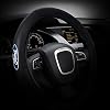 Plasticolor 006743R01 Ford Genuine Leather Steering Wheel Cover