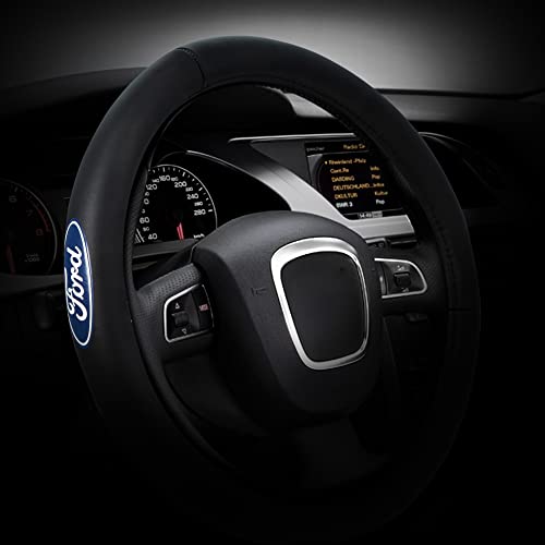 Plasticolor 006743R01 Ford Genuine Leather Steering Wheel Cover by Plasticolor - Image 5
