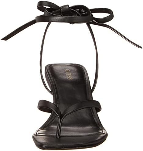 GUESS Women's Darias Heeled Sandal, Black, 5.5 | Image 1