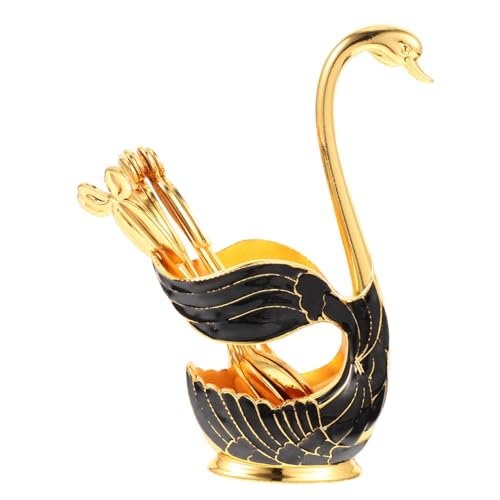 Cuillères dessert cygne : rangez vos couverts proprement et avec élégance