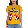 Ladies' Quo Rock Band Status Sleek-fit T-Shirt High-end Timeless Top Elegant Versatile T-Shirt Multicolor XL #1