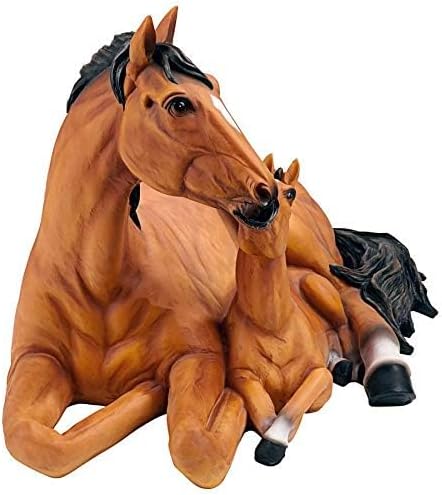 Miniatura 4 de Design Toscano Estatua maternal del caballo de potro y yegua del amor