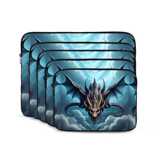 Flying Dragon Laptop Sleeve Case 13 Inch Suitable for Notebook Computer Tablet Traveling Carrying Simple Case2