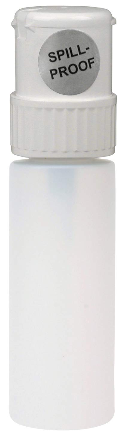 Menda - MDA-5767 MENDA 35211 Polypropylene/Steel/LDPE/Low-Density Polyethylene Dispensing Bottle Twist-Lock, Round, Unprinted, 4 fl. oz, White
