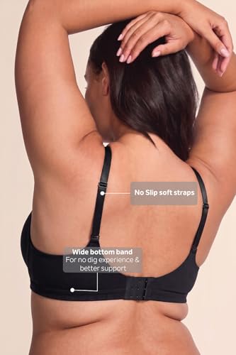 Image of Van Heusen Women Cotton Minimizer Bra - Wireless, Non Padded, Full Coverage