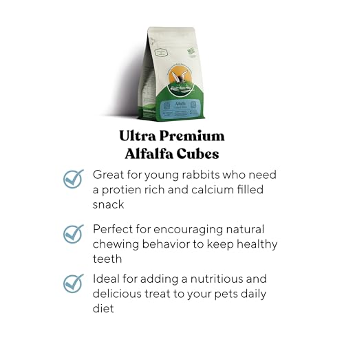 Cubos de Alfalfa Natural para Pequeños Animales 5 lb miniatura 3