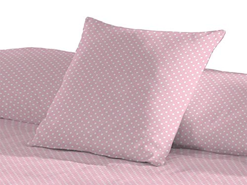 Camatex Coussin 45 x 45 cm avec Rembourrage Taupe Bleu Rose Cover