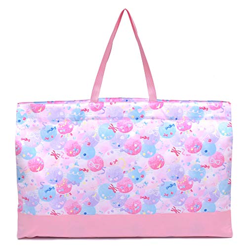 お昼寝布団バッグ 女の子 保育園 幼稚園 型崩れしにくい 軽量 サイドメッシュ仕様 ふわふわキュートなキャンディポップ カラフルキャンディスタイル N1013900