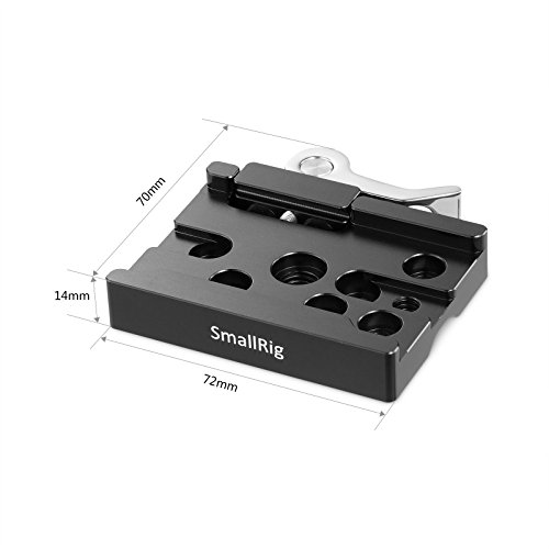 Image of SmallRig Quick Release Clamp (Compatible with Arca-Type Compatible) - 2143