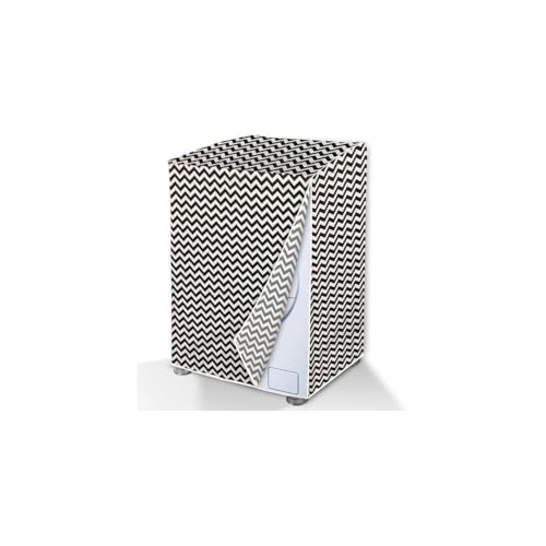 Capa para Máquina de Lavar, PVC Reforçado e Poliéster, Tamanho P, 58x58cm, Proteção Contra Poeira e Arranhões, Kit com 2 Peças