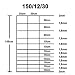 Tidyard Malla de Alambre Valla De Jardín,Decoración Protección para Jardín Bosque,Galvanizada,1.5x50m(Altura x...