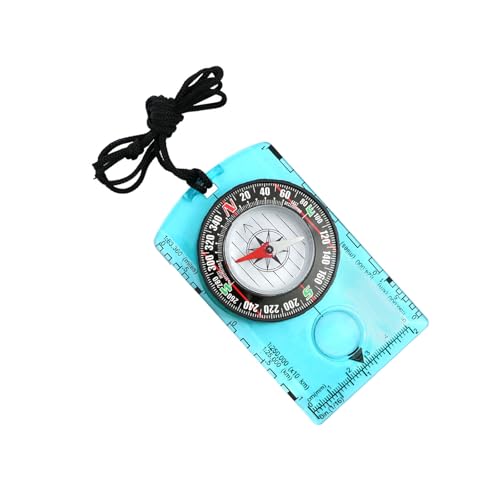 Brújula Base con Regla para Camping y Supervivencia miniatura 6