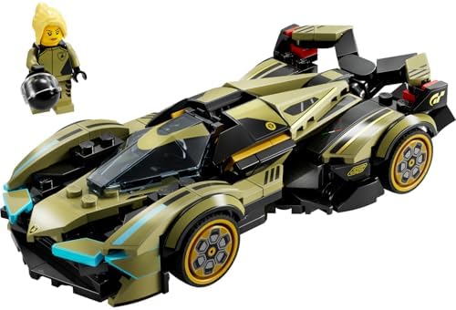 LEGO Speed Champions Lamborghini Lambo V12 Vision GT Süper Araba 76923 – 10 Yaş ve Üzeri Araç Tutkunları İçin Yaratıcı Oyuncak Yapım Seti (230 Parça) - Görsel 2