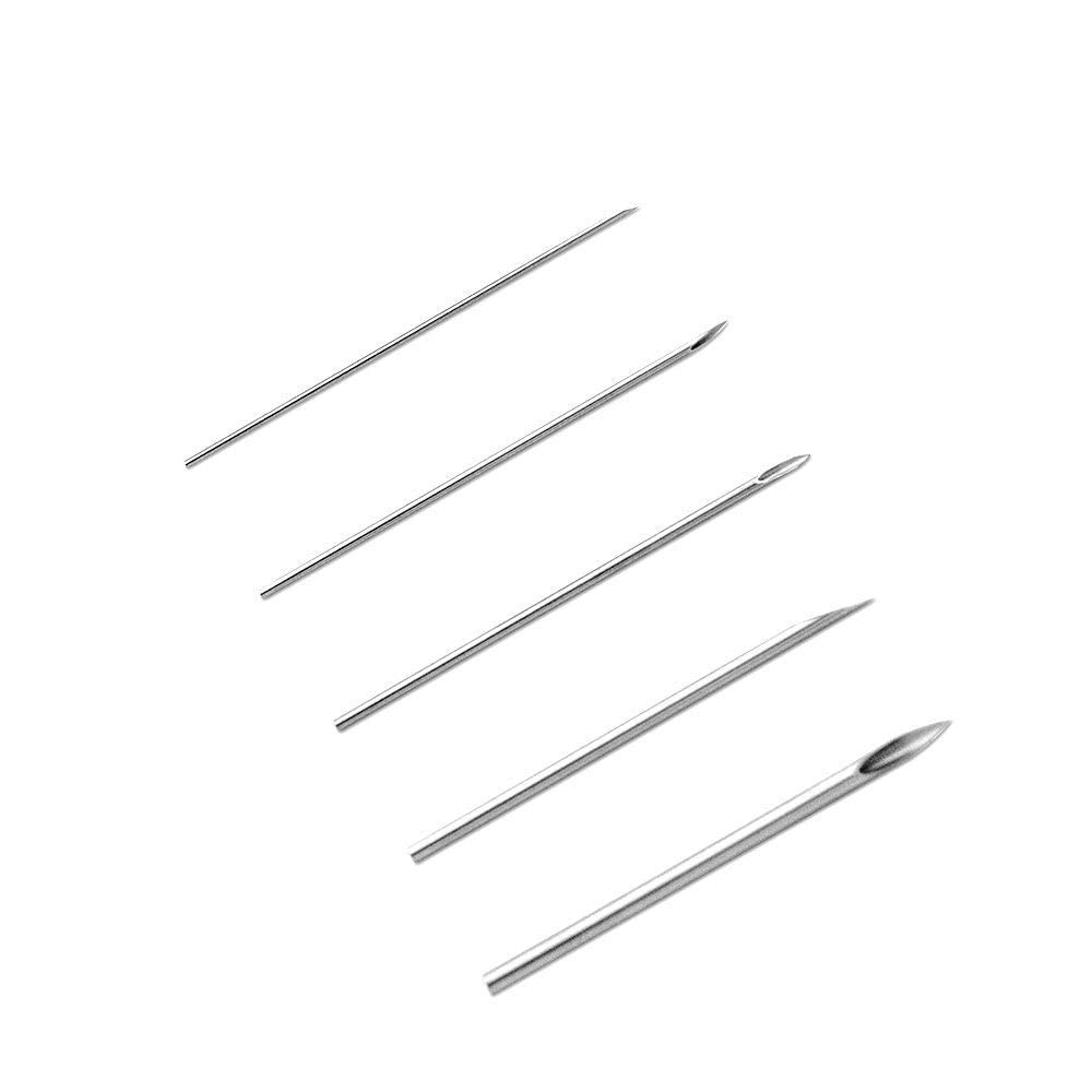 Gospire 100 Mix Body Piercing Needles Sterilized Disposable Packaging