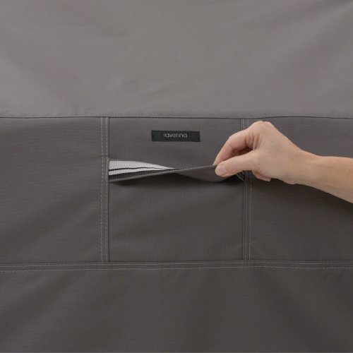 Classic Accessories 55-429-015101-EC Ravenna Water-Resistant Stackable 75 X 27 X 40 Inch Chaise Lounge Cover thumb #1