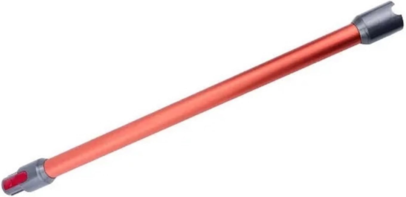 Vacuum Cleaner Extension Tube Fittings, Compatible for Dyson, V7V8V10V11V15 Extension Rod Conductive Tube Metal Tube Replacement Fittings(Red)