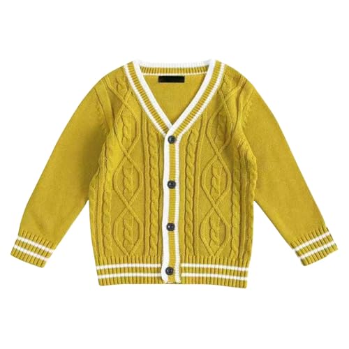 1 2 Zip Sweater Neck Cable Knitted Cardigan Cute Aesthetic School Unifor𝐦 Sweater Toddler Kids Loose Comfy Fashion