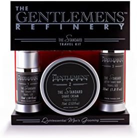 The Gentlemens Refinery 'The Standard' TSA Travel Trilogy - All-Natural and Organic