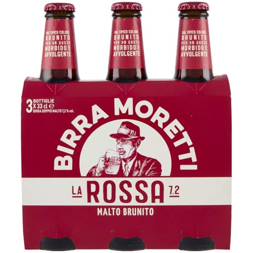 Moretti Birra La Rossa, 3 x 330ml