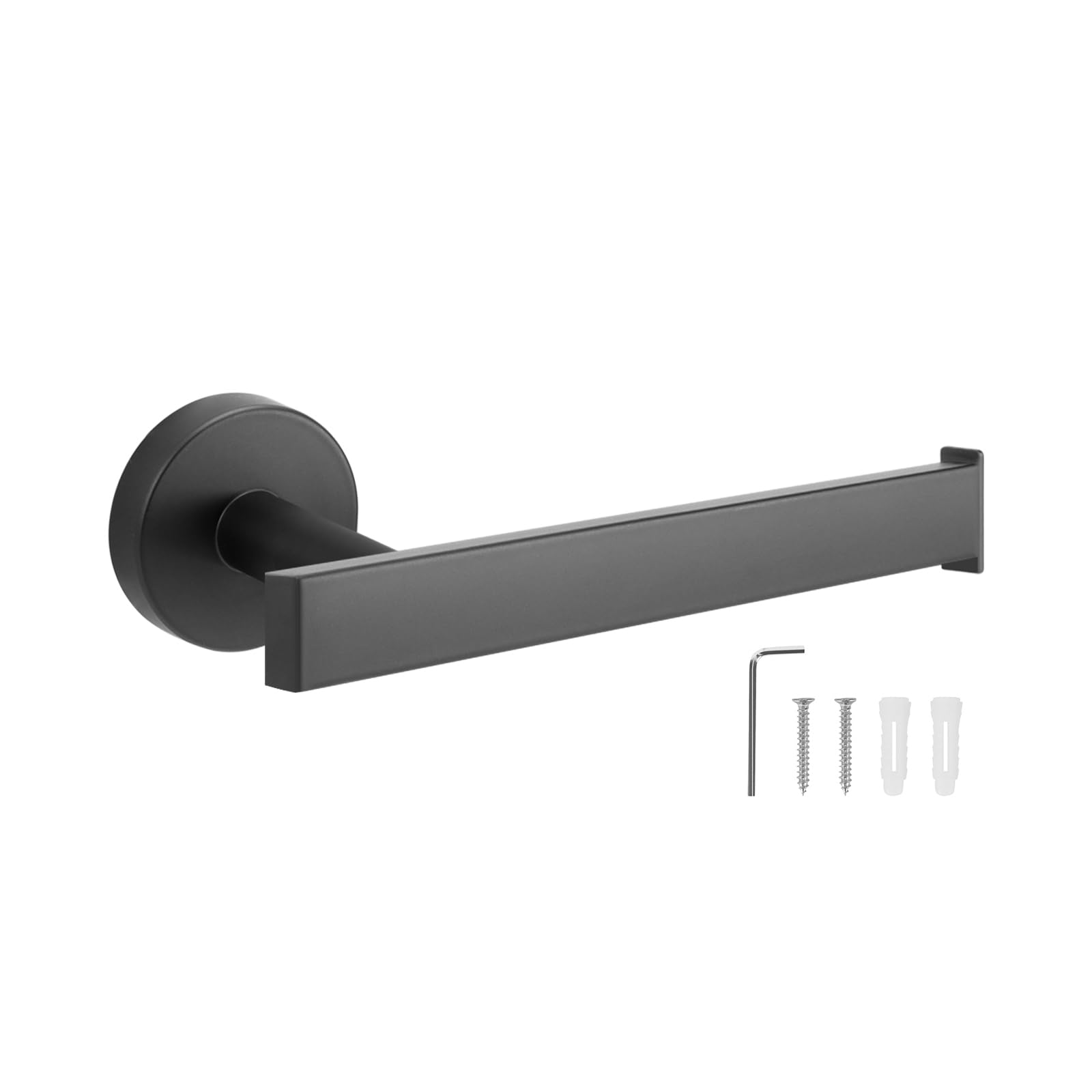 NearMoon Bath Square Toilet Paper Holder, Premium SUS304 Stainless Steel Rustproof Wall Mounted Toilet Roll Holder for Bathroom, Kitchen, Washroom (Brushed Nickel) — Amazon image 9