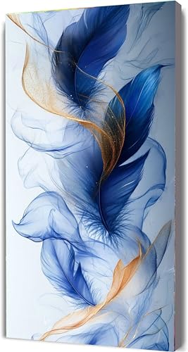 Pintar por Numeros Adultos Abstracto,Pintar por Numeros con Marco 100x200cm Pluma,Manualidades Lienzos para Paint by Numbers,DIY Kit con Pinceles Pigmento Acrílico,Decoración de Pared del Hogar LE-44