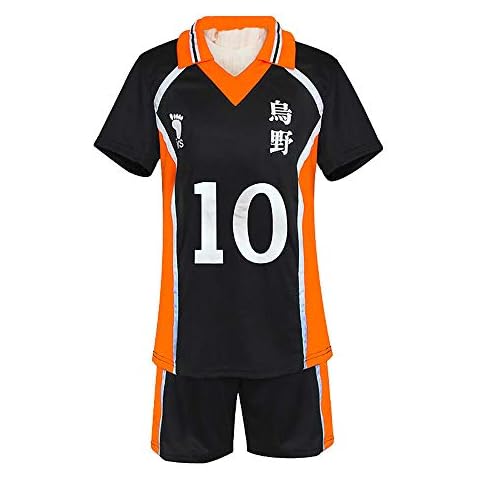 Tuboshu Haikyuu Karasuno High School Cosplay Jersey Tobio Kageyama Hinata Shyouyou Nishinoya Yuu Sportswear Uniform Carnival Costume Cover