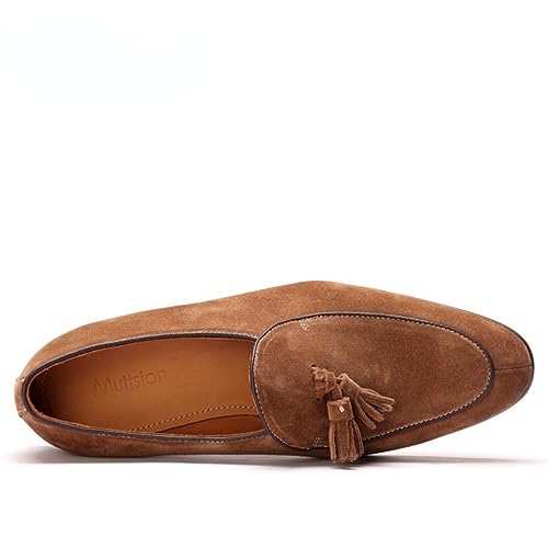 Men's Loafers & Slip-ons Casual Tassel Suede Loafers for Men3