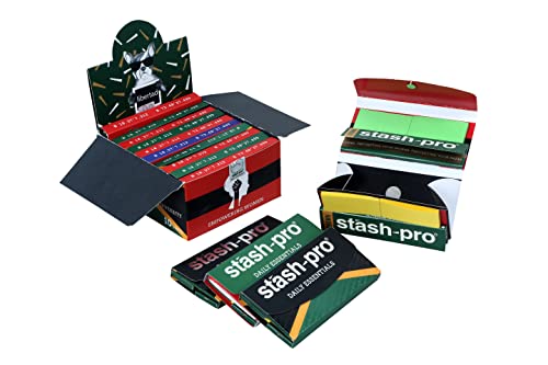 Image of STASH-PRO BROWN MNG DOUBLE RIIPER TIPPER WITH CRUSH TRAY (POCKET ROCKET) PACK OF 5