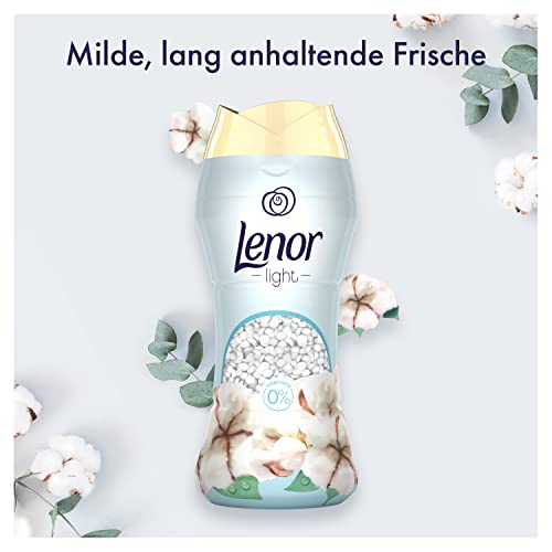 Lenor Wäscheparfüm Light 210g, Frische Baumwollblüte, Milde, Lang Anhaltende Frische – Ansicht 2