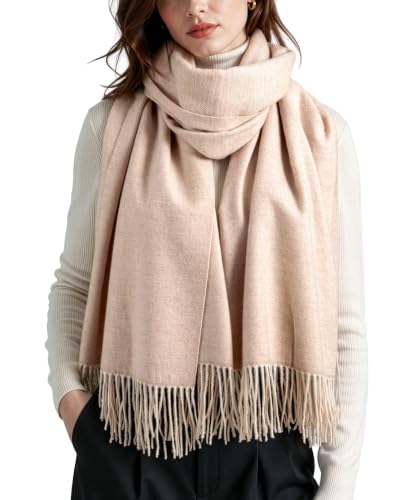 Achillea Warm Cashmere-Feel Winter Scarf for Women – Pashmina Shawl