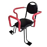 DYHQQ Bicicleta Bebé Asiento Trasero Niños Seguridad Infantil Portabicicletas Universal Rack Portabebés Bebés Niños pequeños Asiento con Respaldo Pedales de pie