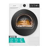Gorenje D5G49D Trockner/Kondensation mit Wärmepumpe /9kg /15 Programme/ConnectLife/Made in EU/FastDry/TwinAir/Feuchtesensor/NatureDry/Anti-Allergie/EasyClean-Filter/Energieeffizienzklasse: D