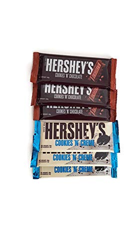 Hershey's Cookie N Creme Hershey's Cookies N Chocolate Variedad 6 Bar Bundle