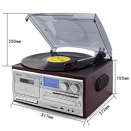 Tourne-Disques, 33/45/78 Tourne-Disque Vinyle avec Haut-Parleurs – Lecture MP3 USB/Bluetooth/Radio FM/Vinyle LP - Les Beatles, Paul McCartney, John Lennon, RIngo Starr, George Harrison Tourne-Disques, 33/45/78 Tourne-Disque Vinyle avec Haut-Parleurs - Lecture MP3 USB/Bluetooth/Radio FM/Vinyle LP – Image 3