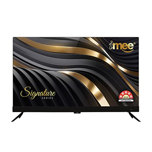 Image of imee - Signature Series 4K UHD Smart Frameless LED TV with Dolby Vision & Voice Command (43 Inch in Size) (Black)