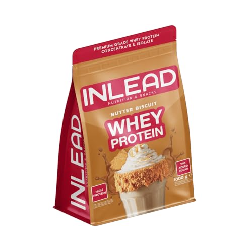 Inlead Whey Protein (1000g) Galleta de mantequilla