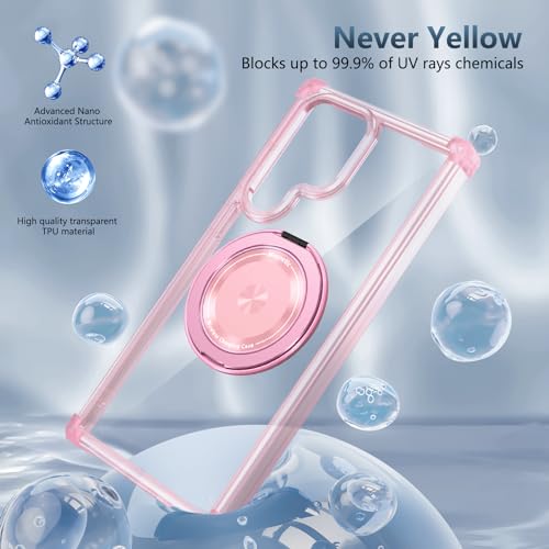 Coque Samsung S22 Ultra 5G magnétique robuste transparente coque robuste