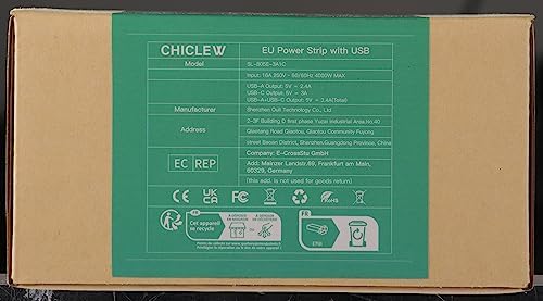 CHICLEW listwa zasilająca z usb c
