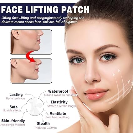 Image of Vita-A Retinal Shot Tightening Booster Serum, 0.1% Retinal, Matrixyl 3000 5%, Panthenol 1%, Pore Minimizer, Anti-Wrinkle, 15ml (V shaped Mask Invisible Tape)