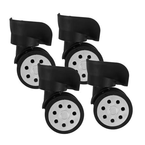 TOVINANNA 4個 静音耐摩耗スーツケースキャスター ユニバーサル交換用転荷物車輪 トラベルバッグ修理補修パーツ