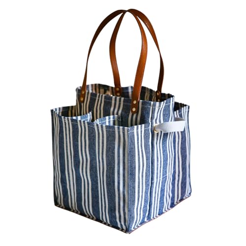 CapaBunga Farmer's Market Tote - 7 Pocket Large Utility Tote