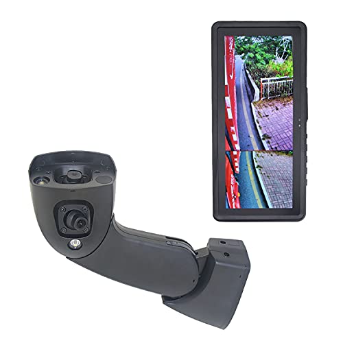 data system ￼ サイドビューカメラ2個　スプリッター　モニターセット 楽天市場】サイドカメラ モニター 左右セット レンズ可動式 サイド