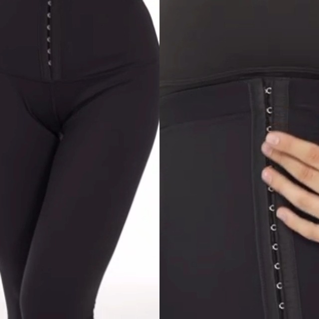 Acquista Pantaloni elasticizzati a vita alta corsetto body shaper vita pantaloni skinny push up leggings fitness da palestra per donna in Italia a partire da 18