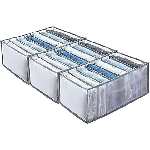 OSYBZ Kleiderschrank Organizer Aufbewahrungsbo x 3 Stück Cover
