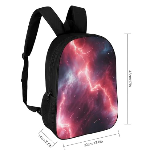 Lightning Backpack Simple Leisure Travel Backpack Outgoing Daypack 17 Inch2