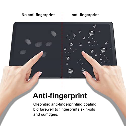 Bersem [2 Pack Paperfeel Screen Protector Designed For Samsung Galaxy Tab S8 Plus/Tab S7 Fe 2021 / Galaxy Tab S7 Plus 12.4 Inch,Anti Glare With Easy Installation Kit Write And Draw Like On Paper #TOP5